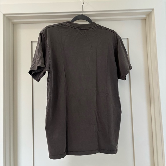 Anine Bing Lili Retro Eagle Tee Charcoal Graphic T Shirt S - Picture 5 of 9